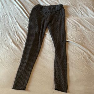 Black “tiktok” leggings size large